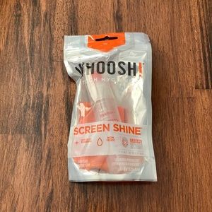 NEW Whoosh! Screen Shine Tech Electronics Cleaner Spray and Microfiber Cloth NWT
